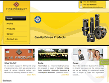 Tablet Screenshot of fineproductindia.com